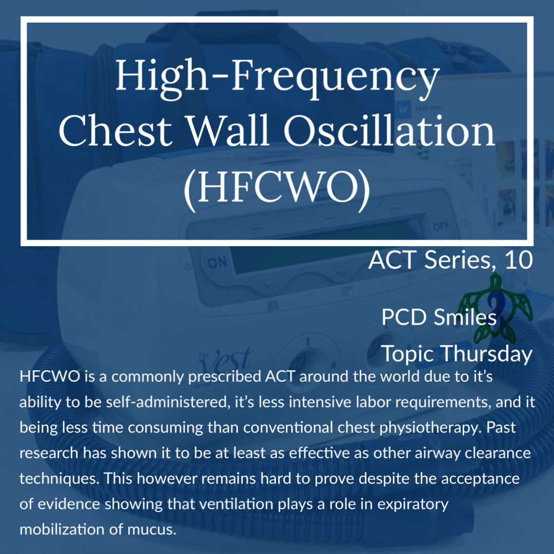 ACT Series, 10: High-Frequency Chest Wall Oscillation (HFCWO)