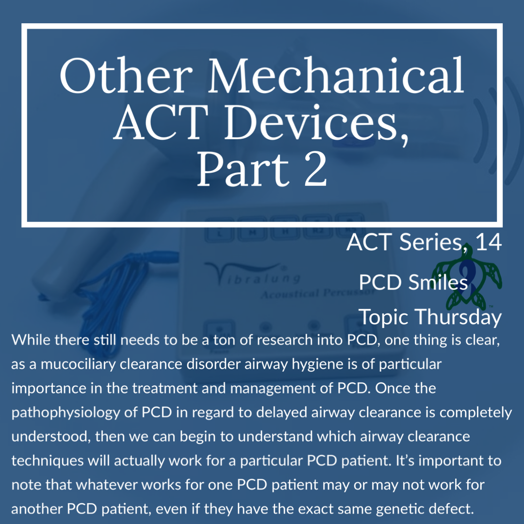 ACT Series, 14: Other Mechanical ACT Devices, Part 2