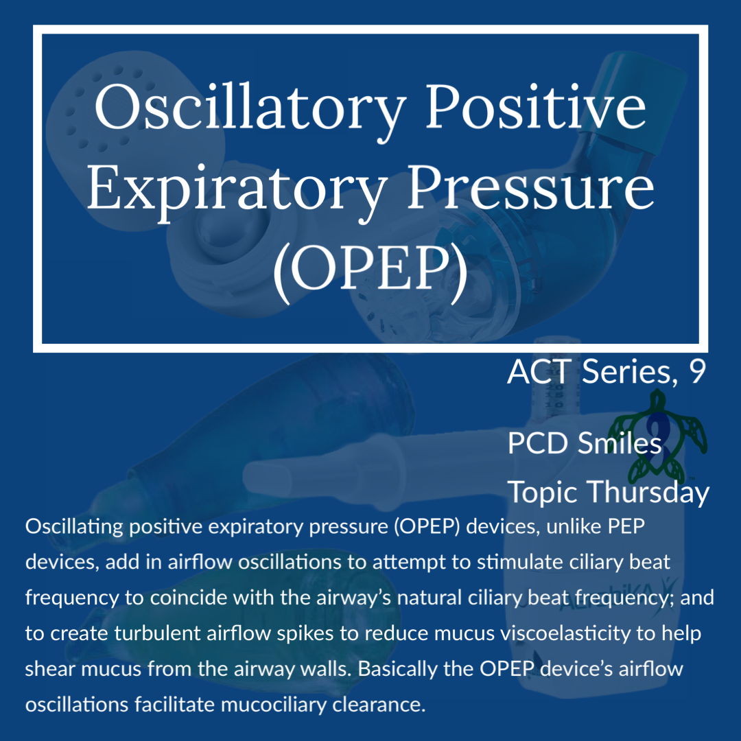 ACT Series, 9; Oscillatory Positive Expiratory Pressure (OPEP)
