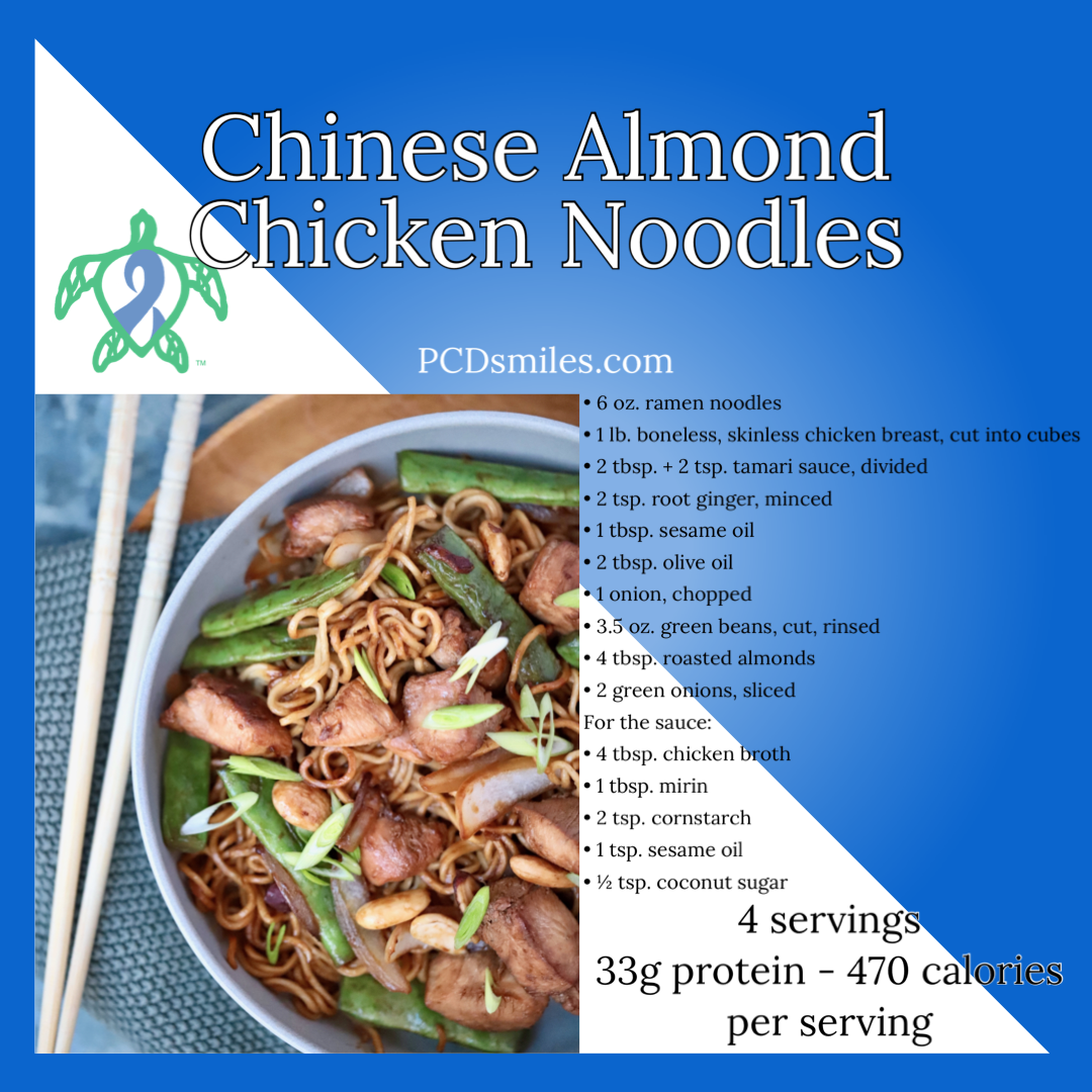 Chinese Almond Chicken Noodles