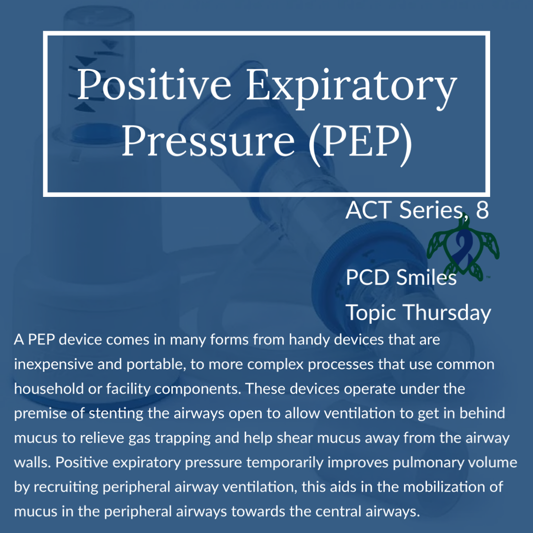 ACT Series, 8; Positive Expiratory Pressure (PEP) 