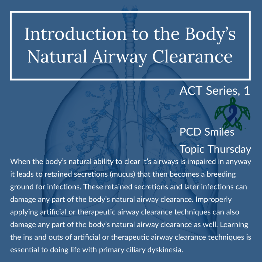 ACT Series, 1; Introduction to the Body’s Natural Airway Clearance